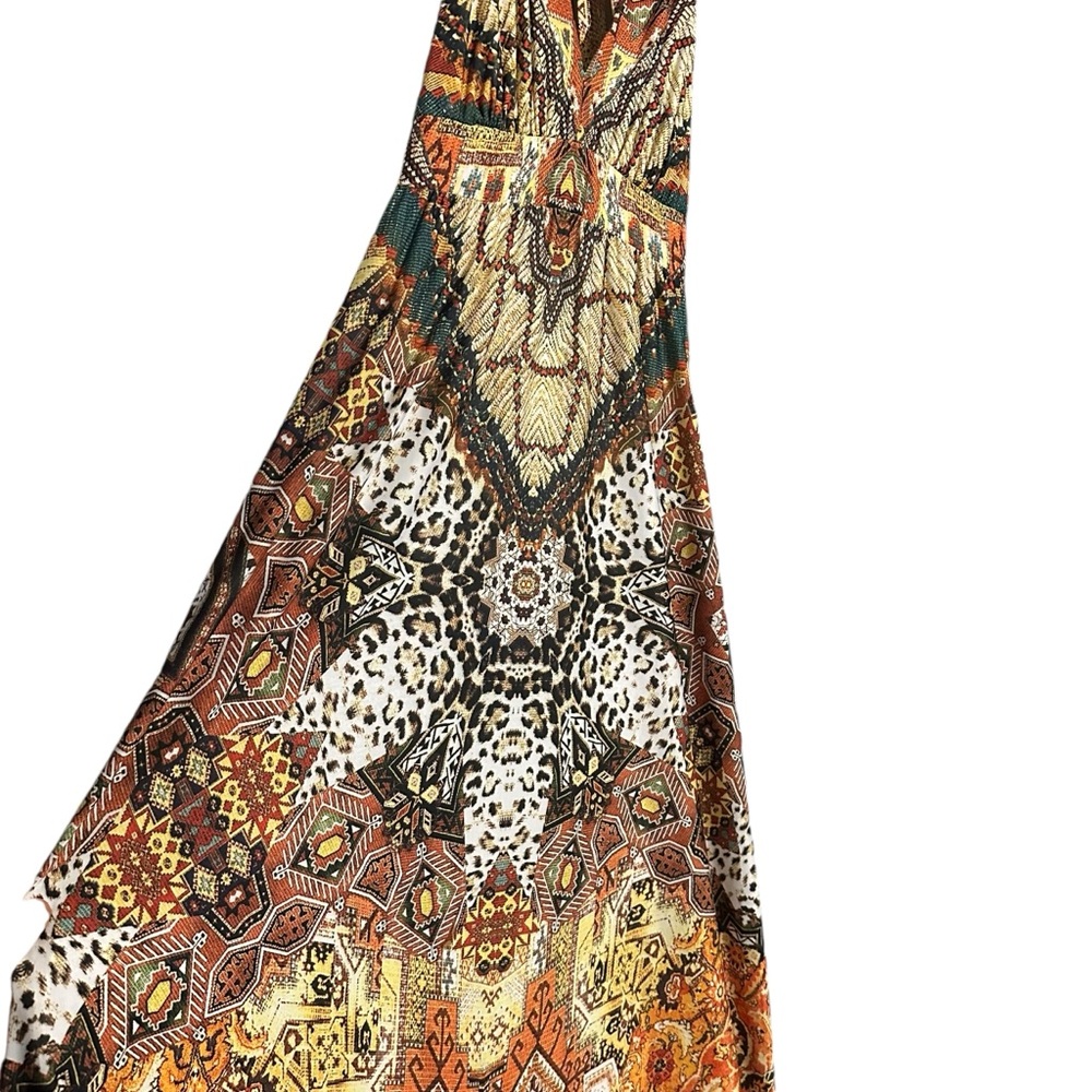 Boston Proper Multicolor Maxi Dress - Picture 3 of 10